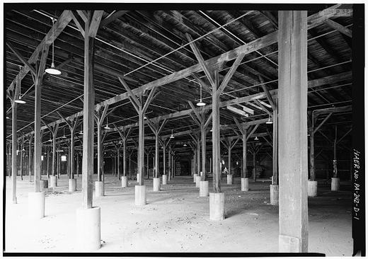 GENERAL INTERIOR VIEW OF PACKING SHED, NO. 1 WORKS - Harbison-Walker Refractories Company, Packing Shed
