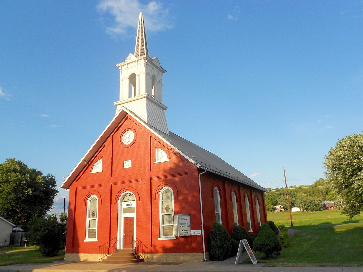 The United Methodist church, Shirleysburg, Huntingdon County, Pennsylvania