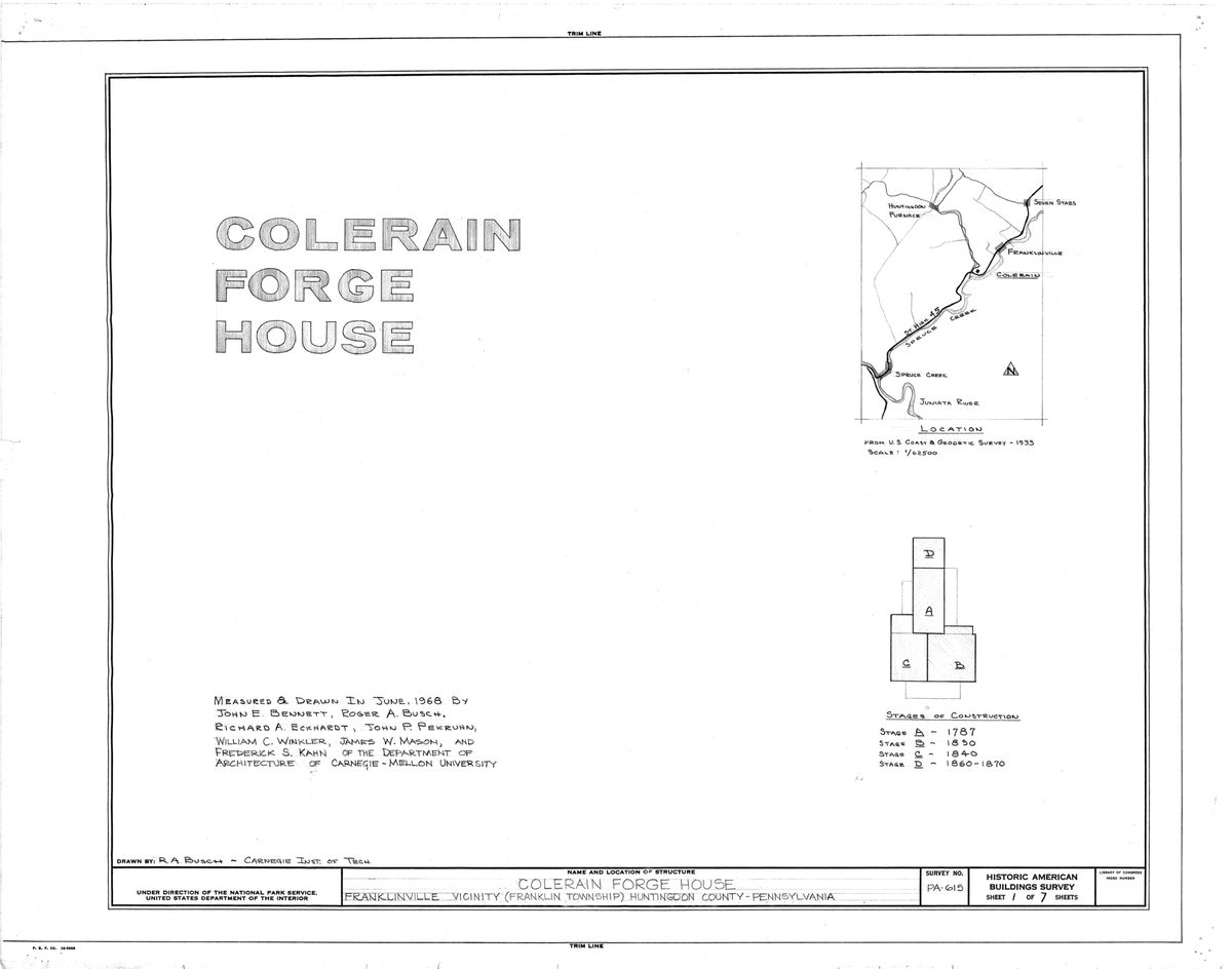 Colerain Forge House